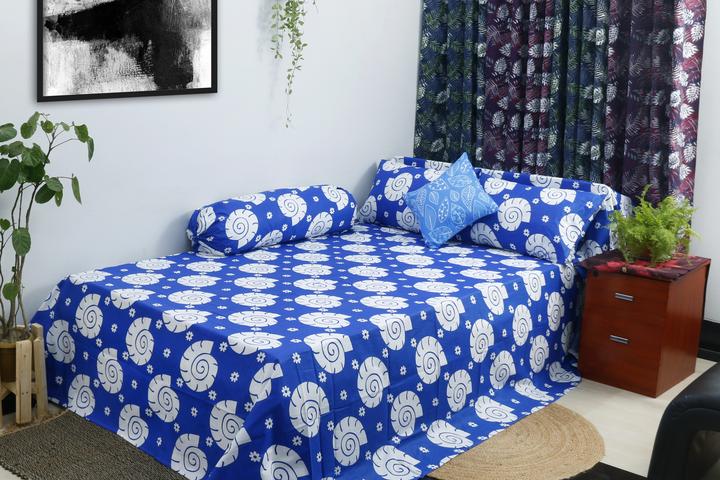 King size bedsheet with two pillow covers - FZ-375